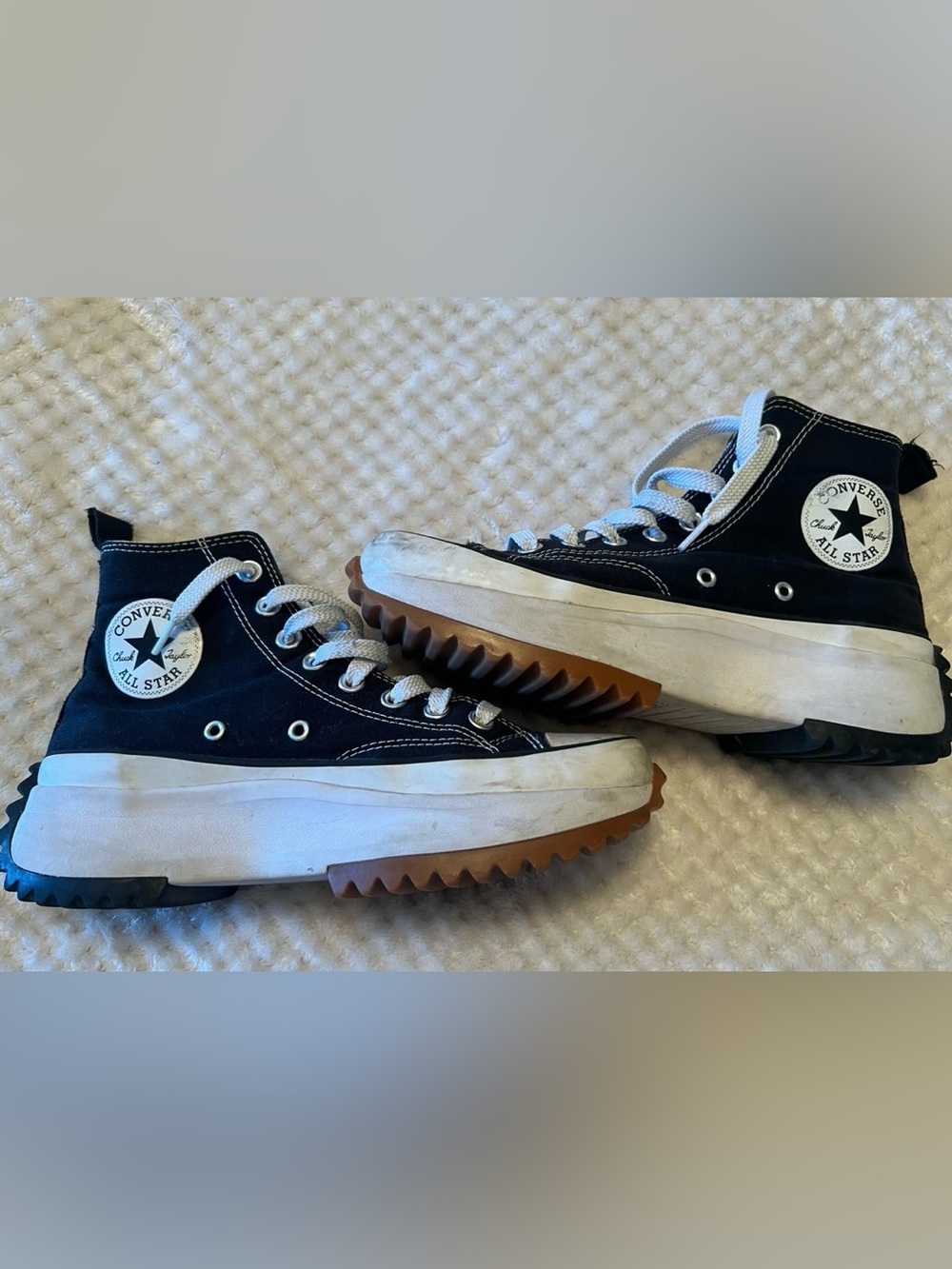 Converse Run Star Hike High Top Sneakers - Black